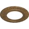Ekena Millwork Claremont Ceiling Medallion (Fits Canopies up to 7"), 10 5/8"OD x 5 3/4"ID x 1/2"P, Rubbed Bronze CM10CLRZS - alternate 4